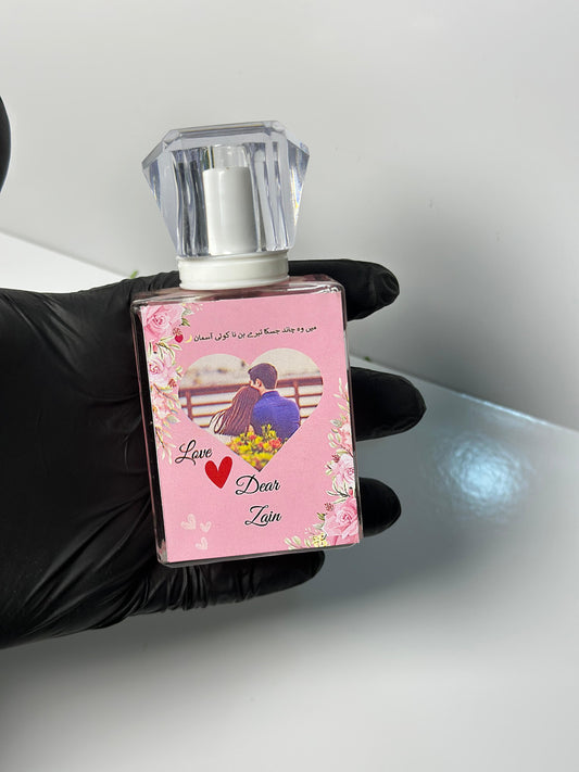 FLORA 50ML PERFUME WITH YOUR CUSTOMIZE PICTURE